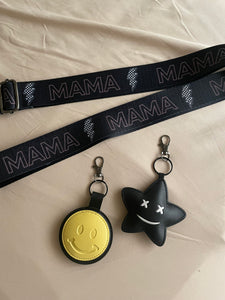 Yellow Smiley Keychain