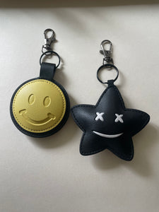 Yellow Smiley Keychain