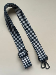 1 inch wide Checker Bag Strap