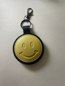 Yellow Smiley Keychain