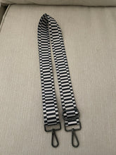 Load image into Gallery viewer, The Keys- Black &amp; White Bag Strap