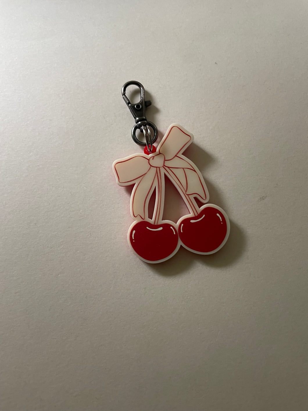 Acrylic Cherry Keychain