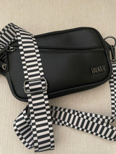 Load image into Gallery viewer, The Keys- Black &amp; White Bag Strap